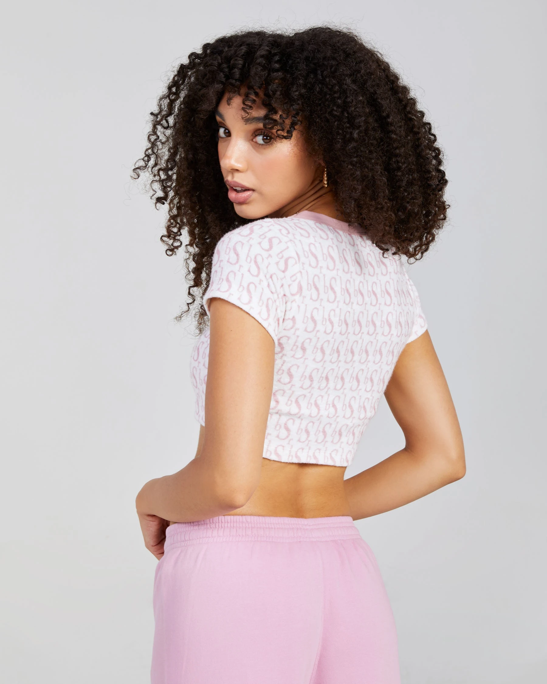 Monogram Baby Tee Best Pirce ???? BY SAMII RYAN Monogram Baby Tee ???? -BY SAMII RYAN Shop BSRFALL 381