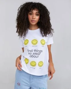 Discount 👏 BY SAMII RYAN Smiley® Smiley About It Tee ⭐