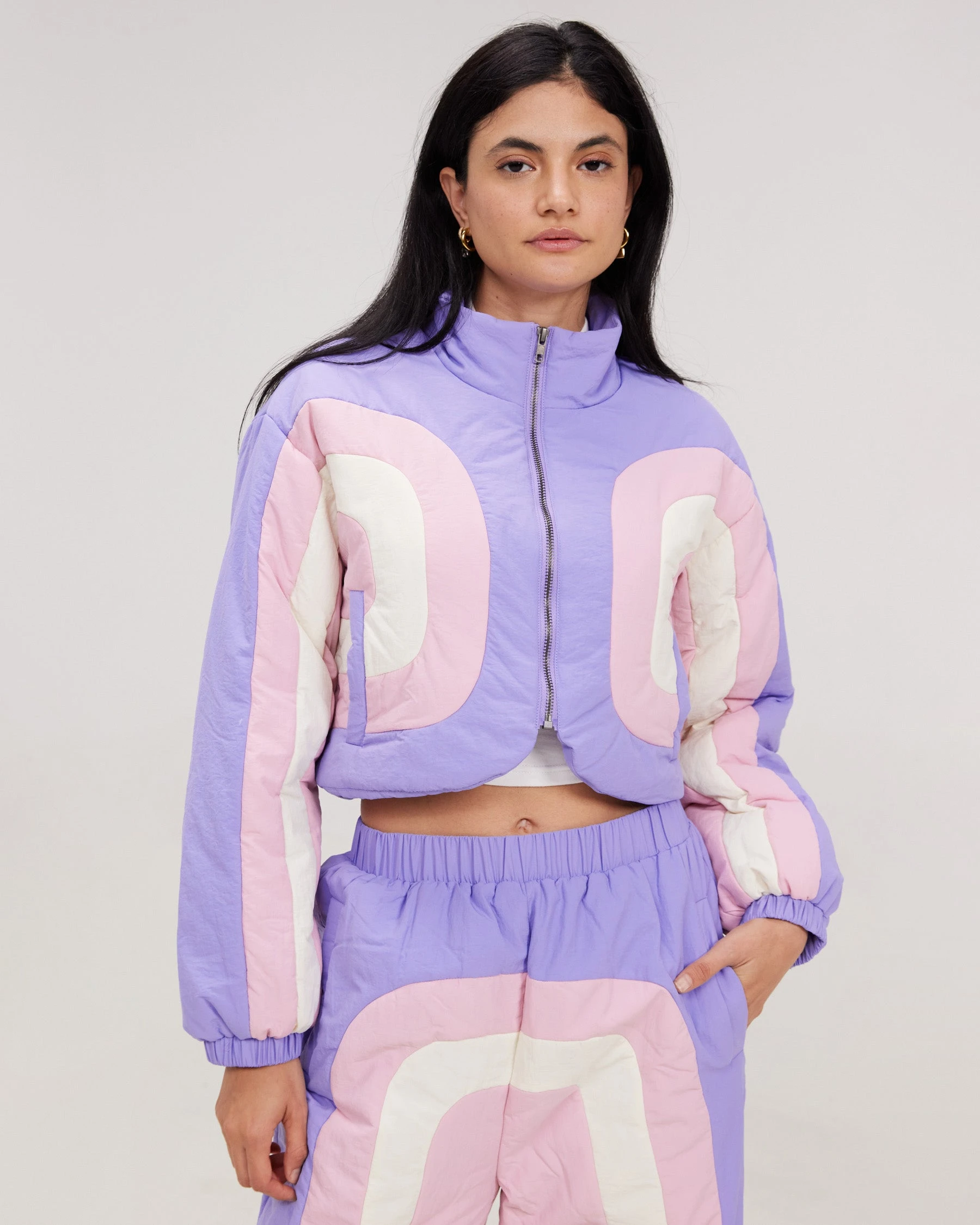 Buy π₯ BY SAMII RYAN Poppin Puffer Cropped Jacket β