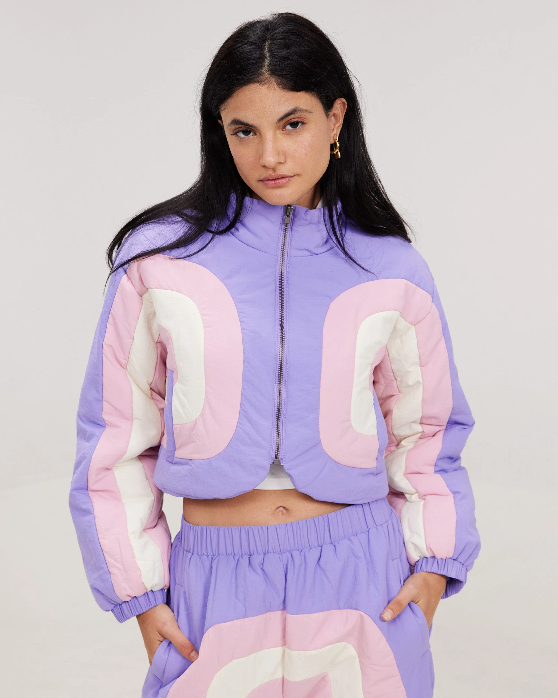 Buy π₯ BY SAMII RYAN Poppin Puffer Cropped Jacket β - Image 2