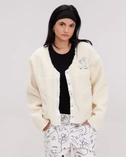 Best Pirce 👍 BY SAMII RYAN Scribble Sherpa Jacket 👍