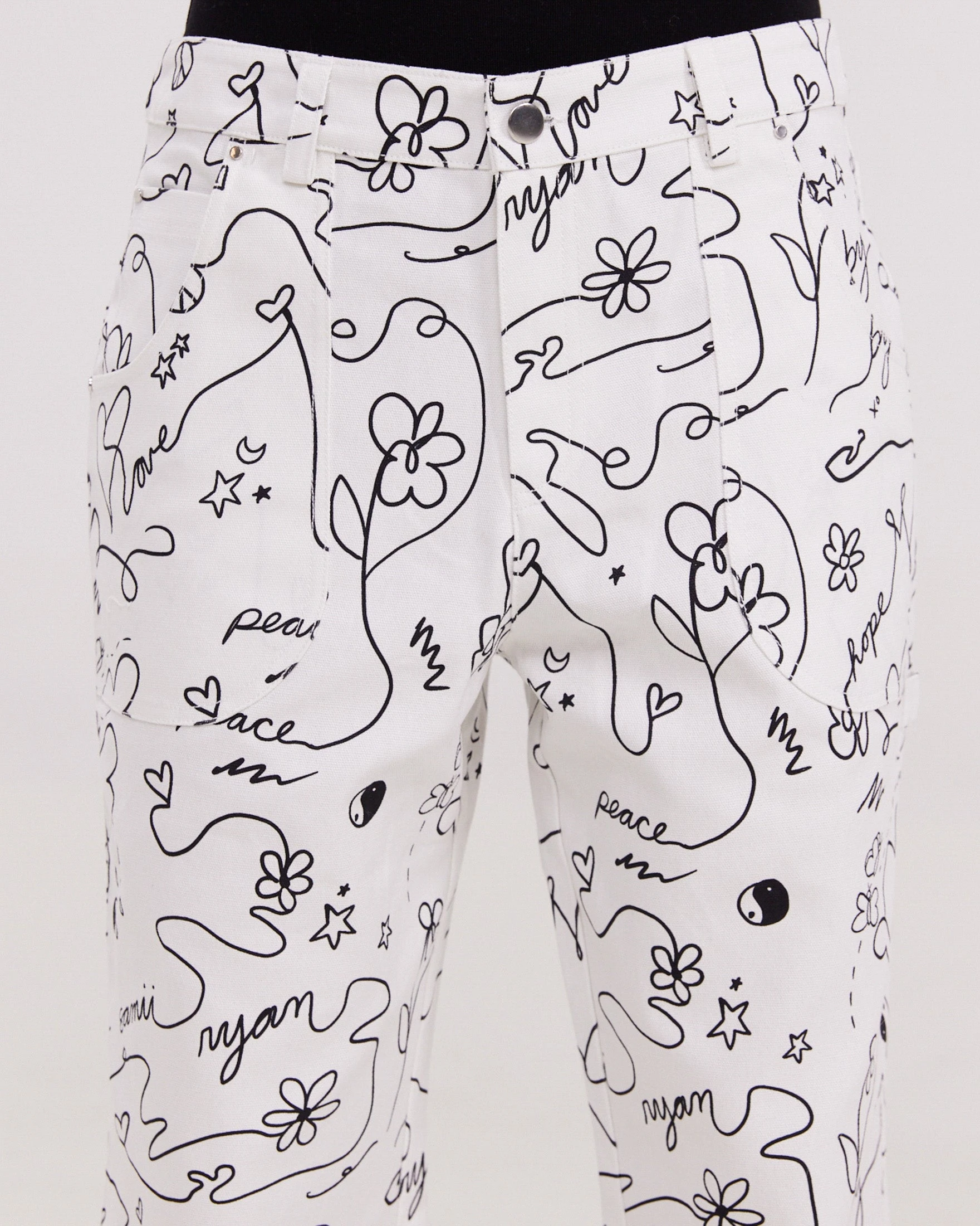 Scribble Carpenter Pants Best Pirce ???? BY SAMII RYAN Scribble Carpenter Pants ???? -BY SAMII RYAN Shop BSRHoliday 429