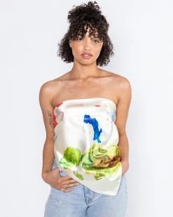 Best Pirce 😀 BY SAMII RYAN Paint Palette Scarf ✔️