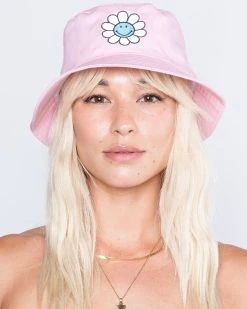 Wholesale 👏 BY SAMII RYAN Smiley® One Of Those Daze Pink Bucket Hat 👏