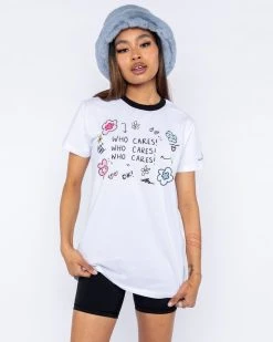 Promo 🧨 BY SAMII RYAN Who Cares T-Shirt 😍