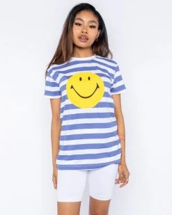 New ???? BY SAMII RYAN SMILEY® OG Striped Tee ✨ -BY SAMII RYAN Shop EVY12964