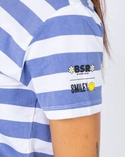 New ???? BY SAMII RYAN SMILEY® OG Striped Tee ✨ -BY SAMII RYAN Shop EVY12971