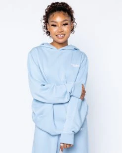 Wholesale 🎉 BY SAMII RYAN Everyday Hoodie, Light Blue 😉