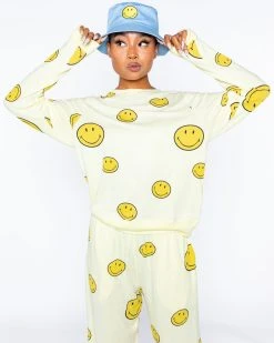 Best reviews of ???? BY SAMII RYAN Smiley® Bucket Hat, Blue ❤️ -BY SAMII RYAN Shop EVY16666