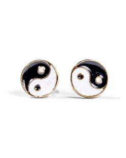 Best Sale 🤩 BY SAMII RYAN Yin Yang Studded Earrings ⌛