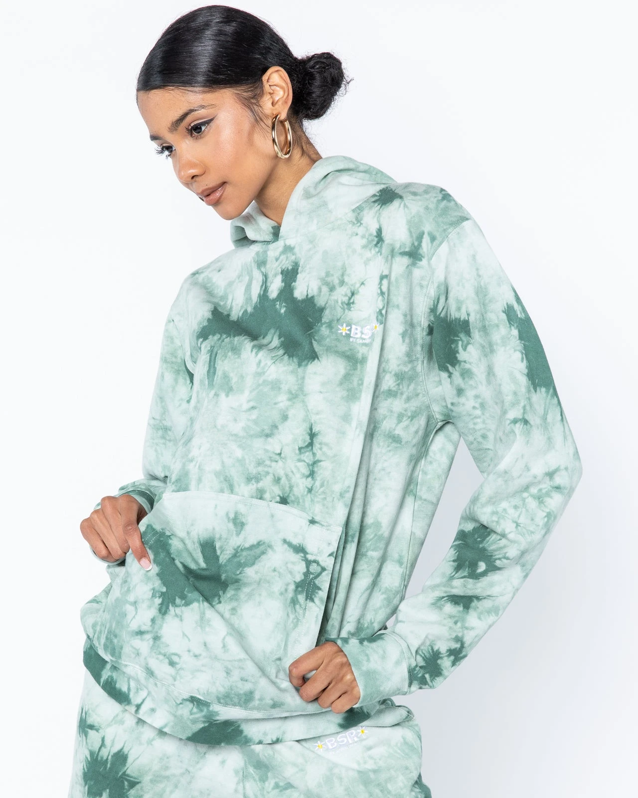 Outlet π BY SAMII RYAN Everyday Hoodie, Green Tea π